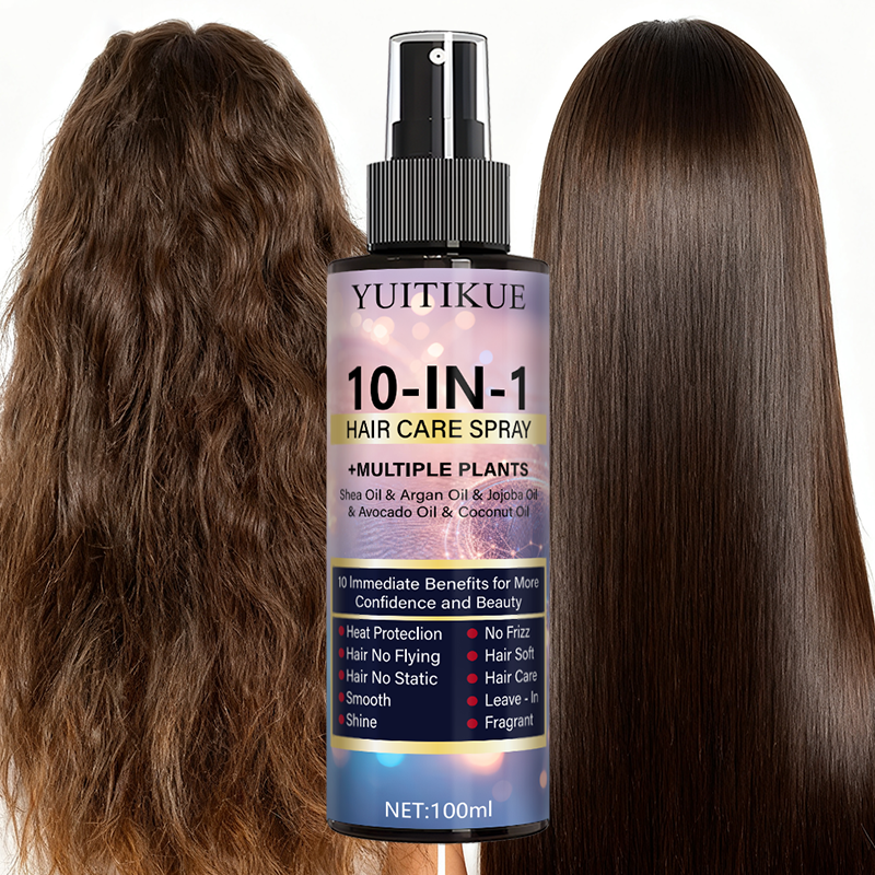 Argan Oil Treatment - YUITIKUE 10-in-1 Multi-Benefit Leave-In Spray Argan