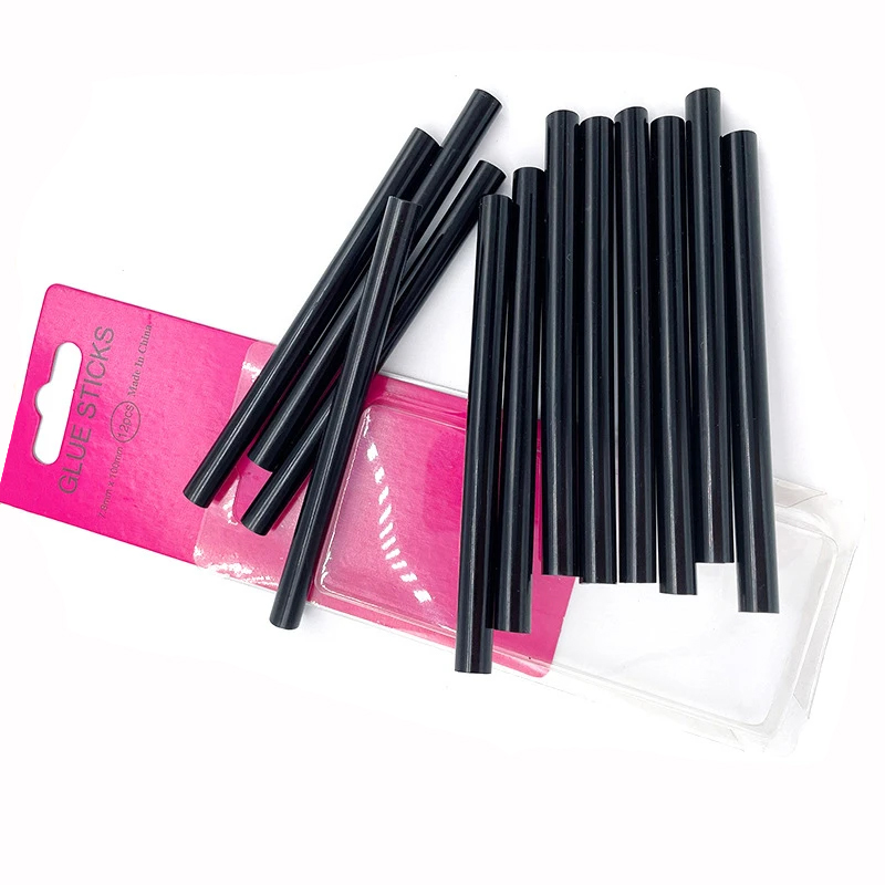 Glue Gun Hair - 12Pcs Professional Hair Extensions Sticks, Hair