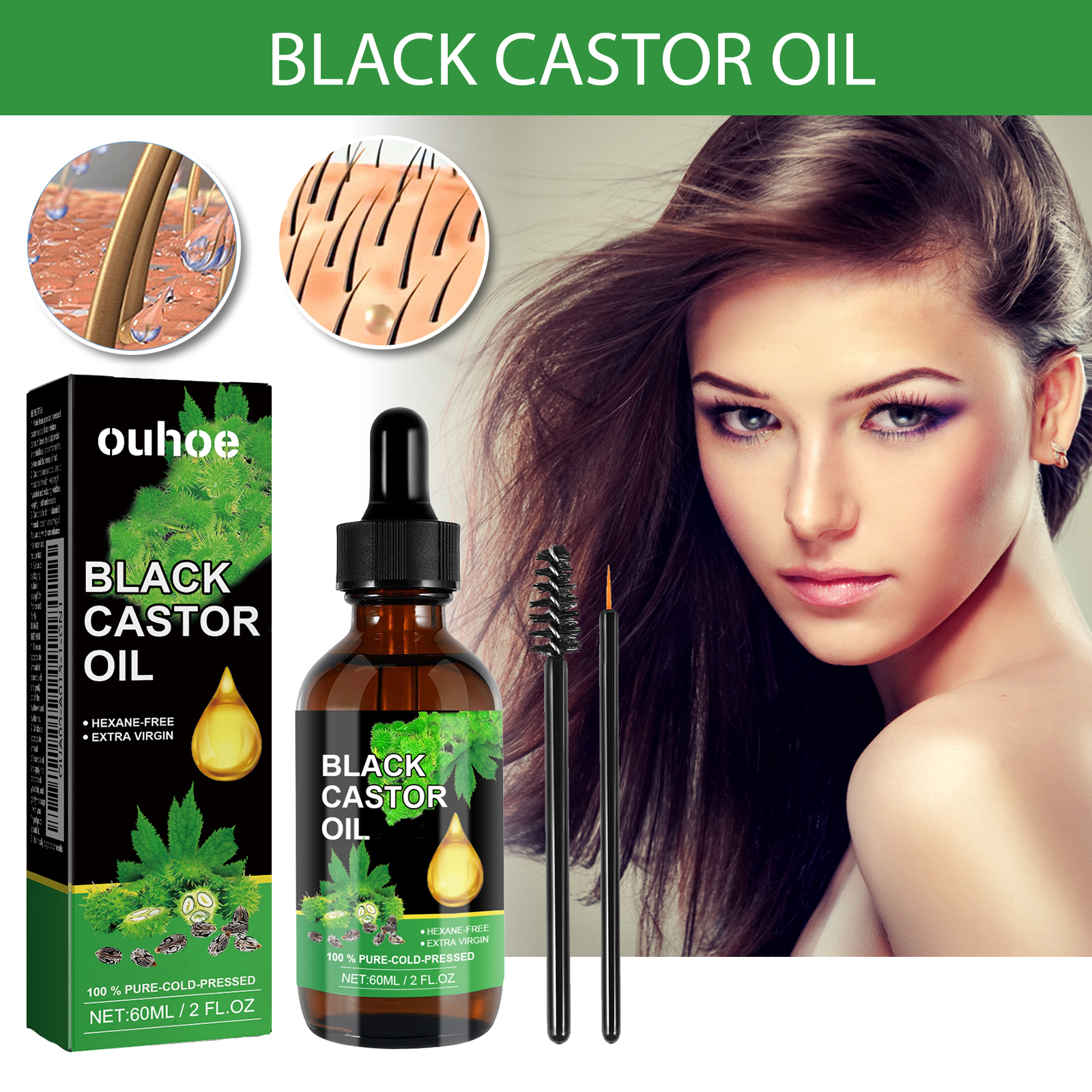 Black Castor Oil Nourishes Hai – Hair Care Natur Bewertung und Preis