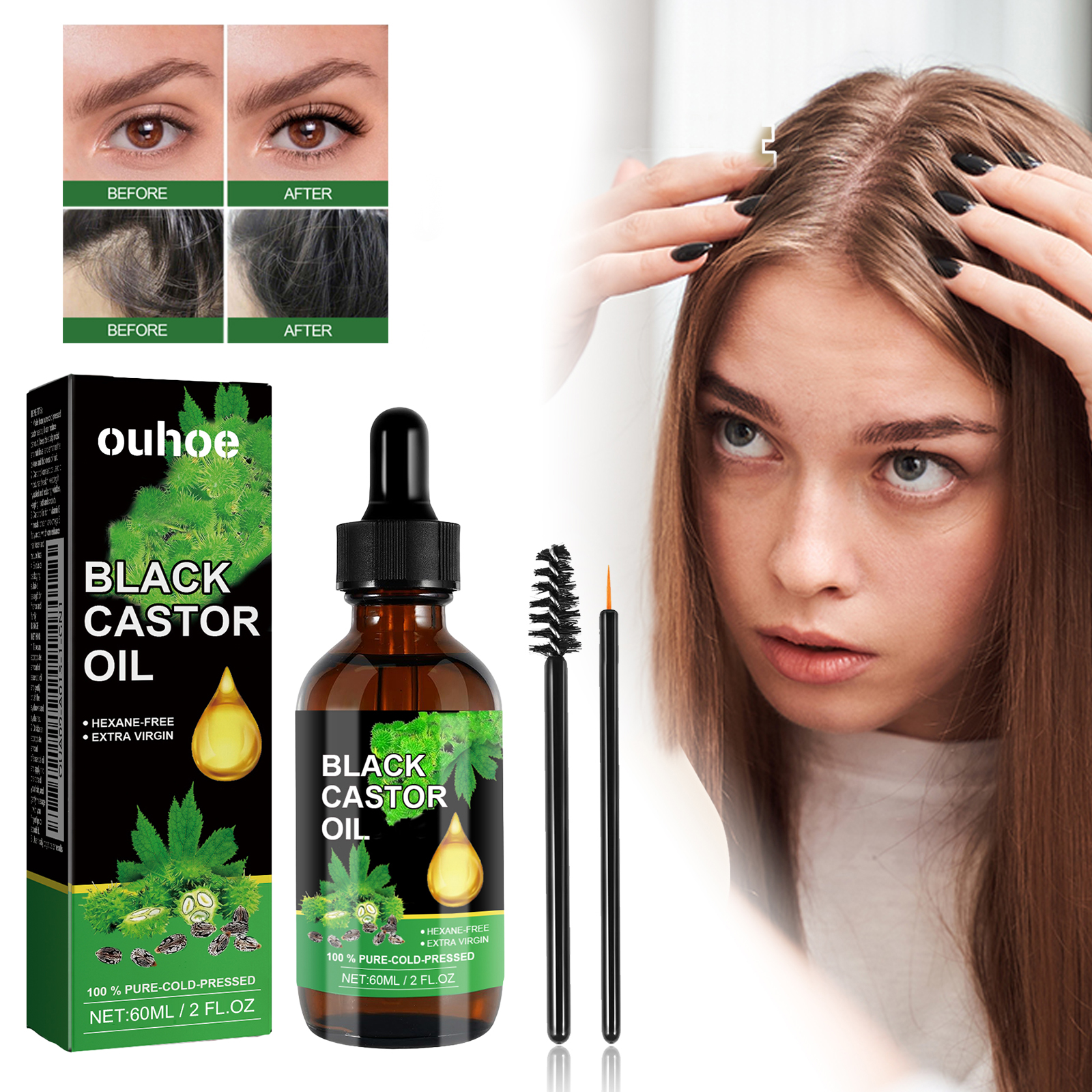 Black Castor Oil Nourishes Hai – Hair Care Natur Bewertung und Preis
