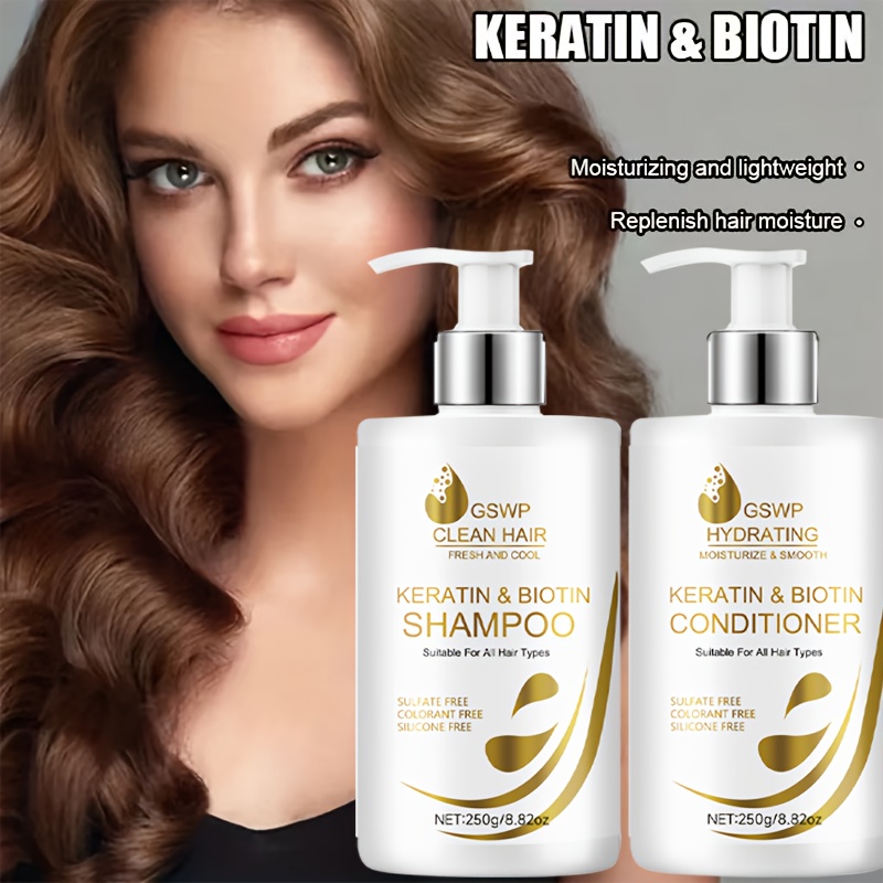 GSWP Keratin Biotin Shampoo &  – Keratin Treatment Set Bewertung und Preis