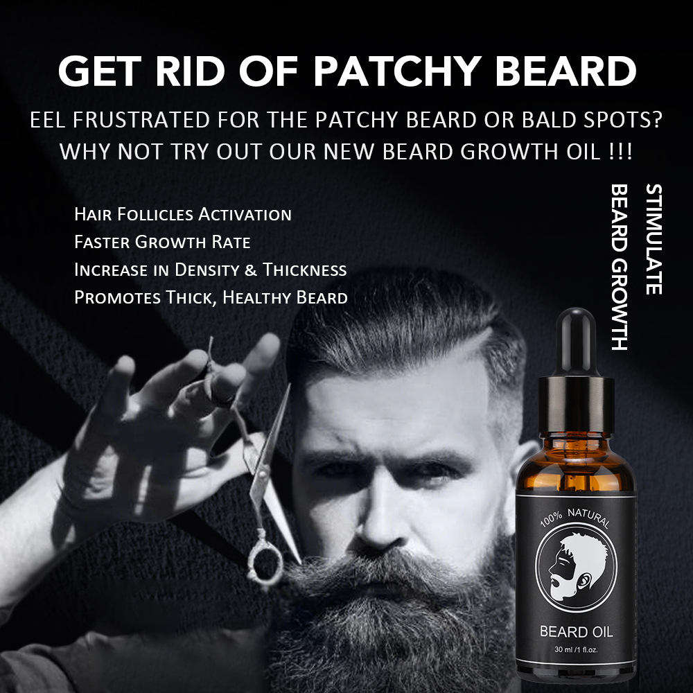 Facial Hair Beard Growth Oil B – Hair Care Natur Bewertung und Preis
