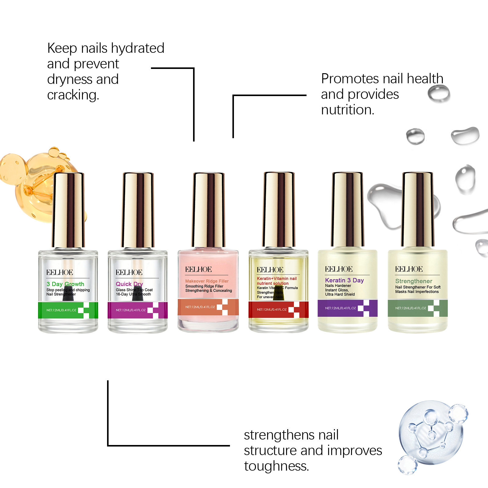 EELHOE 3 Days Keratin Nail Rep – Keratin Treatment Set Bewertung und Preis