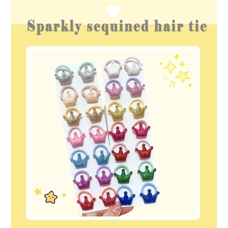 14pcs Hair Ties Cute Glitter H – Hair Care For 5 Year Old Girl Bewertung und Preis