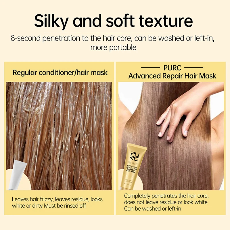 PURC Hair Mask Set 8 Seconds I – Keratin Treatment Set Bewertung und Preis