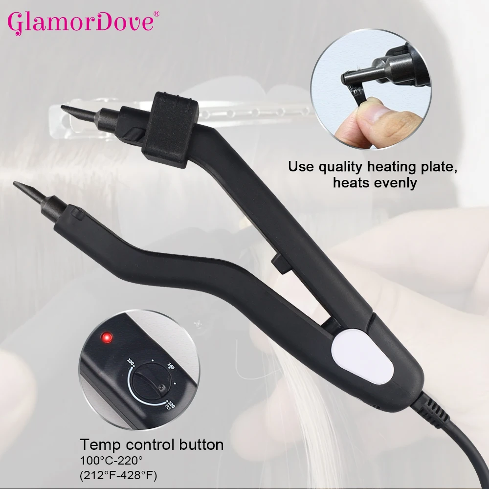Hair Extension Heating Iron Ha – Glue Gun Hair Bewertung und Preis