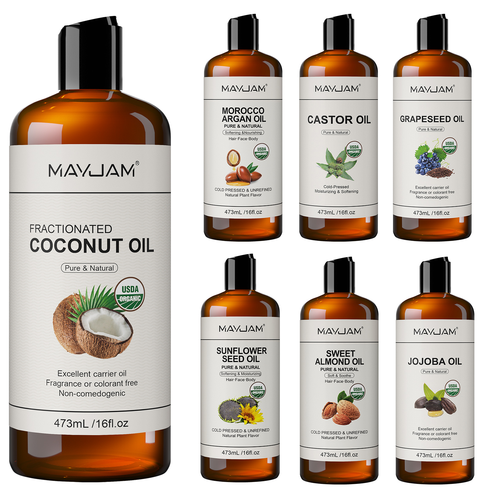 USDA Organic Coconut Oil for S – Argan Oil Treatment Bewertung und Preis