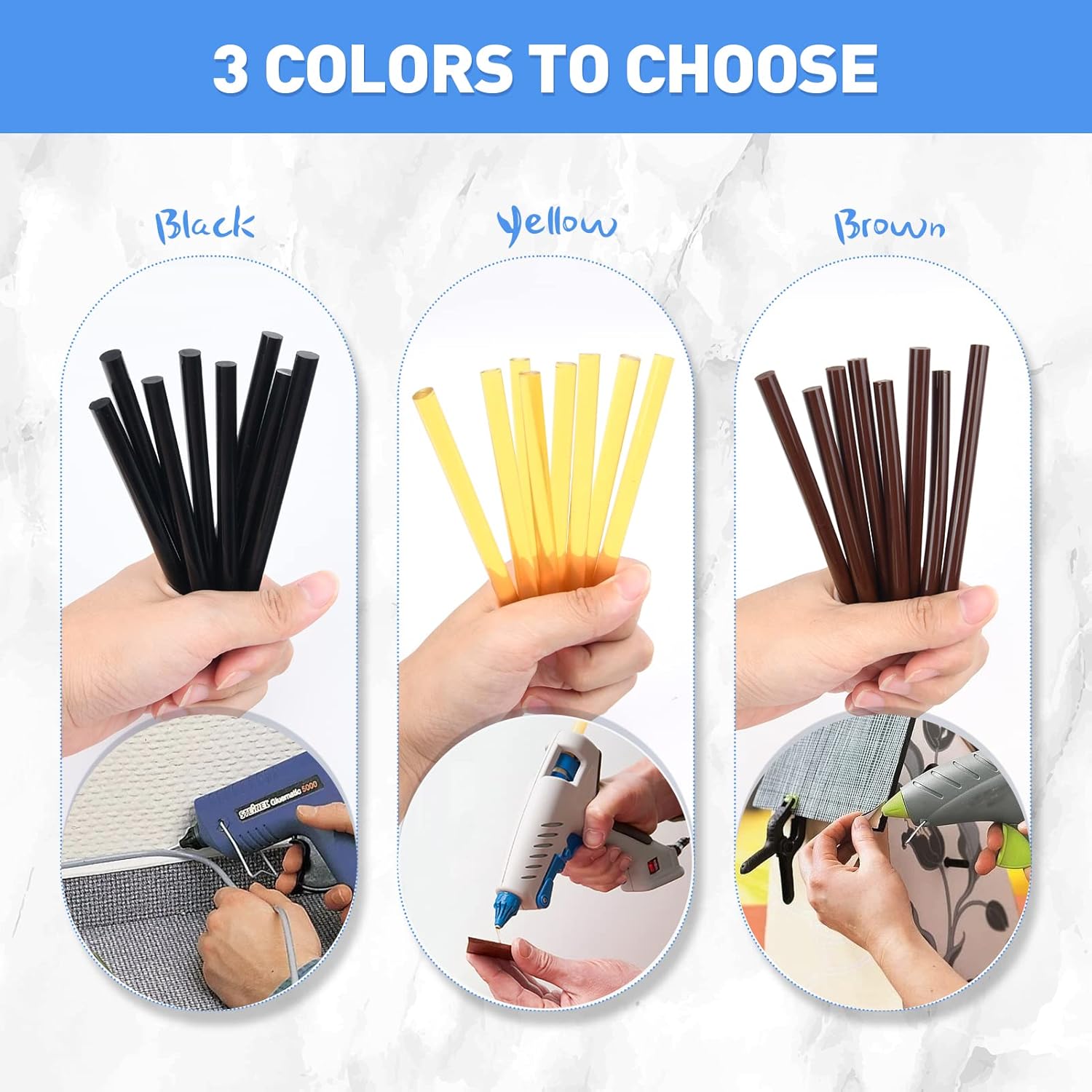 24 Pcs Professional Hair Exten – Glue Gun Hair Bewertung und Preis