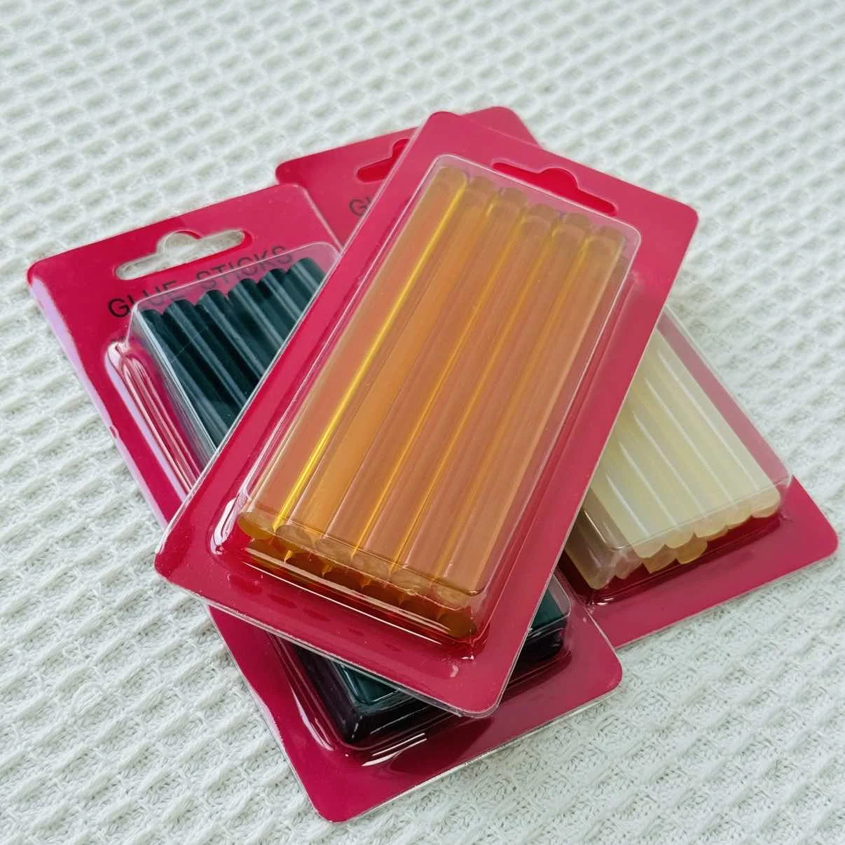 12pcs/bo'x 0.7*10 cm Hot Melt  – Glue Gun Hair Bewertung und Preis