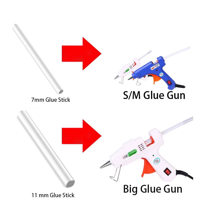 Black/ clear glue stick 7*15 c – Glue Gun Hair Bewertung und Preis