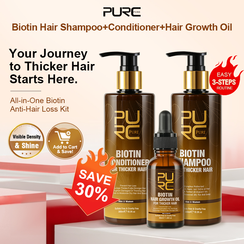 PURC Biotin Hair Growth Oil Sh – Argan Oil Treatment Bewertung und Preis