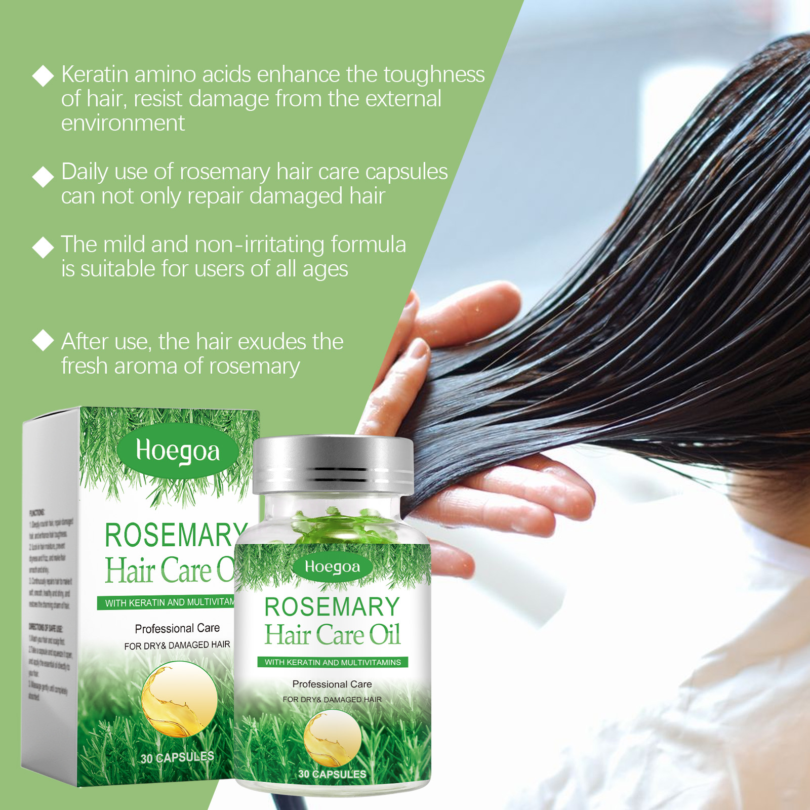 Hair Growth Essential Oil Rose – Keratin Treatment Set Bewertung und Preis